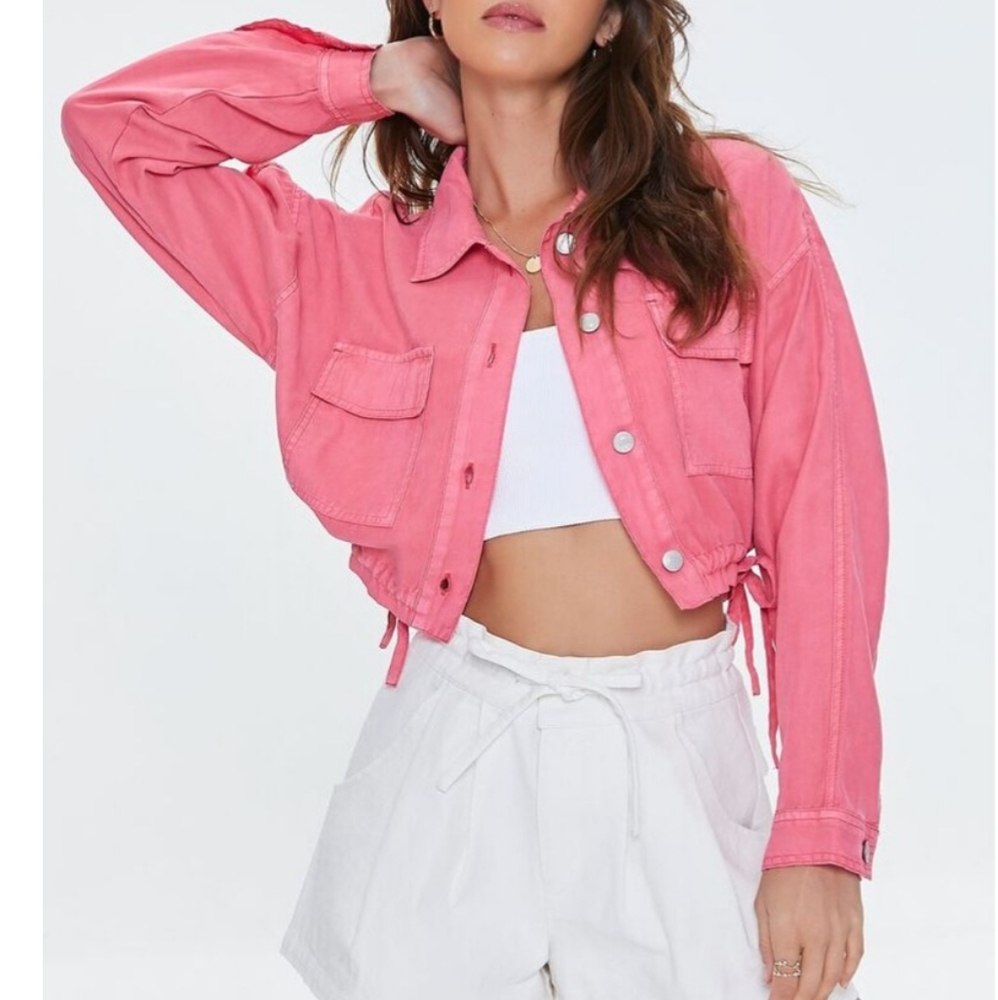 Forever 21 cropped jacket